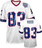 Andre Reed White Mitchell & Ness Authentic 1990 Super Bowl XXV Buffalo Bills Jersey - 56