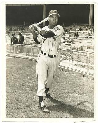Larry Doby Cleveland Indians Original Wire Photo - MLB Photos