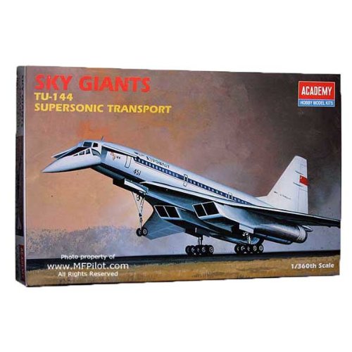 Academy sky giants: tu-144 supersonic transport model k…