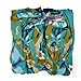 TopTie Floral Print Silky Long Maxi Dress, Green, One Size