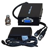 VideoSecu Portable Video RCA BNC Console to PC VGA Monitor Converter Adapter Switch Box 3L9