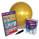 FitBALL Sport Firm Exercise Ball Package - 75cm