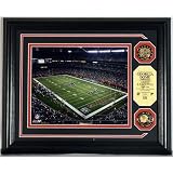 Georgia Dome Photomint with 2 24KT Gold Coins