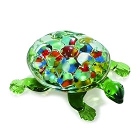 Fitz and Floyd Glass Menagerie Mosaic Turtle
