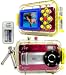 SVP Acqua DC-1231R 12MP Max. Digital Still Camera with waterproof case (Tripod & AAA Rechargeable Set Included)