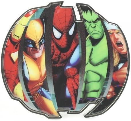 Marvel Heroes Hulk Iron Man Spiderman Officially Licensed Belt Buckle
