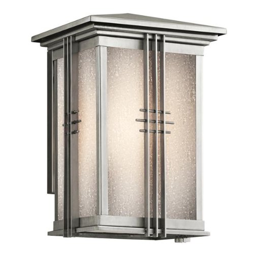 Kichler 49158SS Outdoor Wall Lantern 1Lt Incan in Stainless Steel