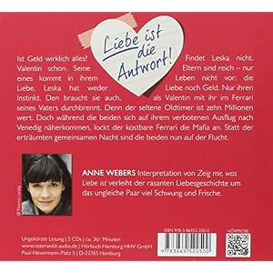Zeig mir, was Liebe ist: 5 CDs