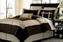 12 PC. CLASSIC SUPER BED IN A BAG COMFORTER SET W/ MATCHING PILLOWS