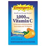 Emergen-C Immune Defense Drink Mix, 0.3 oz, Tangerine Flavor, 50/Pack