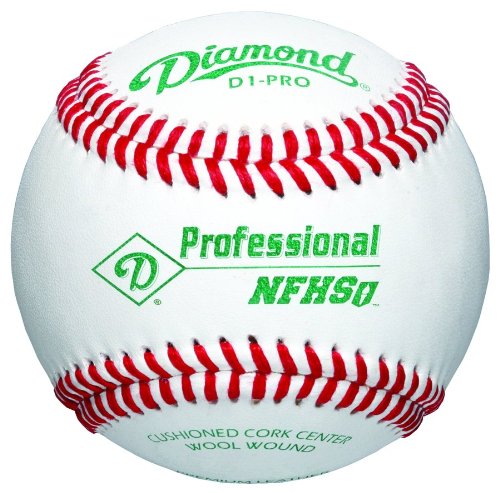 Diamond D1-PRO NFHS Professional League Baseball 12-pack