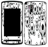 Soccer Balls Design Decal Protective Skin Sticker for LG VU