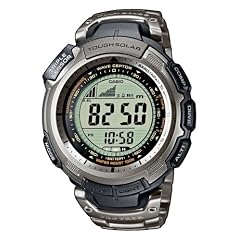 Casio Sport Unisex-Armbanduhr Pro-Trek-Funk-Solar-Kollektion Digital Quarz PRW-1300T-7VER