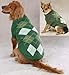 poodle0 - Zack Zoey Tonal Argyle Sweater Xlg Green