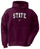Mississippi State Bulldogs NCAA Embroidered Hooded Sweatshirt By Nike Team Sports