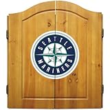 San Diego Padres MLB Dart Board w/Cabinet