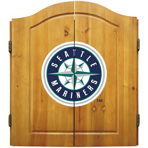 San Diego Padres MLB Dart Board w/Cabinet