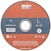 Weiler Tiger 7/8" Arbor, 1/16" Thickness, 5"Diameter, A36T Grit, Small Type 1 Reinforced Cut-Off Wheel