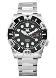 Seiko Men's SNZJ13 Sports Stainless-Steel Automatic 100M Watch