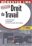 Revue Gualino Editeur  / Droit du travail : Le contrat de travail, la participation, les droits des salariés dans l'entreprise