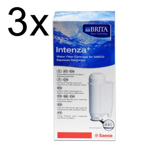 Saeco Intenza+ Wasserfilter von BRITA Water Technology, 3er Pack