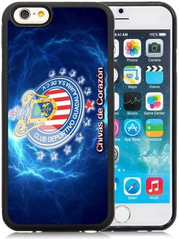 Unique DIY Designed Case For iPhone 6 4.7 Inch TPU With Soccer Club Chivas 06 Football Logo Cell Phone Case