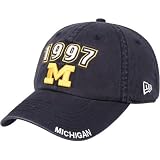 New Era Michigan Wolverines Navy Blue 1997 Contender Hat