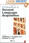 The Handbook of Second Language Acquisition (Blackwell Handbooks in Linguistics)