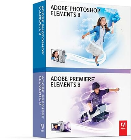 Bundle Photoshop Elements 8 + Premiere Elements 8