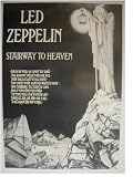 Led Zeppelin Poster Different Stairway to heaven B & W