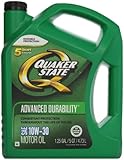 Quaker State 550024058 Advanced Durability 10W-30 Motor Oil (SN/GF-5) 5qt jug