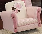 Product details for Petals Upholstered Rocking Chair