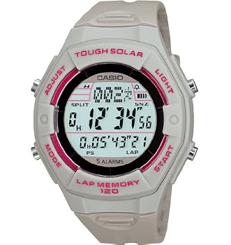 Casio #LWS200H-8A Women's Solar 120 Lap Memory Sports LCD Digital Watch