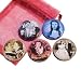 The Black Cat Jewellery Store-Gone With The Wind' Glass Tile Fridge Magnets - Handmade 30mm