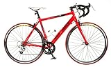 Tour De France Stage One Pro Bike (Red/Black, 700C X 45 cm)