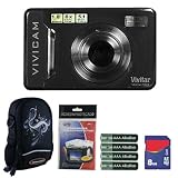 Buy Vivitar Vivicam V5022 5.1MP Digital Camera Plus 8GB Accessory Kit by Vivitar