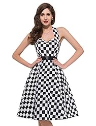 A-line Empire   Waistline Knee Length Sweetheart Cotton Flared-Skirt Vintage Backless Homecoming Dress/Party Dress 