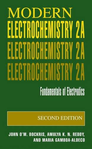 Modern Electrochemistry 2A: Fundamentals of Electrodics