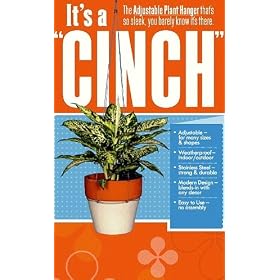 It's A Cinch Stainless Steel Adjustable Plant Hanger