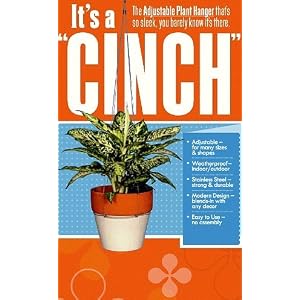 It's A Cinch Stainless Steel Adjustable Plant Hanger