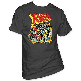 Click to buy Marvel Comics The X-men Breakthrough Charcoal T-shirtfrom Amazon!