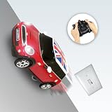Air Hogs - 20032128 - Vehicule - Radio Commande - Voiture - Mini Vehicule sous Licence - Mini Cooper's - Rouge avec drapeau anglais 20032128par Spin Master