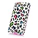 iPhone 6 Plus Case, Style4U iPhone 6 Plus Colorful Leopard Slim Fit Hybrid Armor Case for Apple iPhone 6 Plus 5.5-inch with 1 Stylus and 1 HD Clear Screen Protector [Leopard Hot Pink]