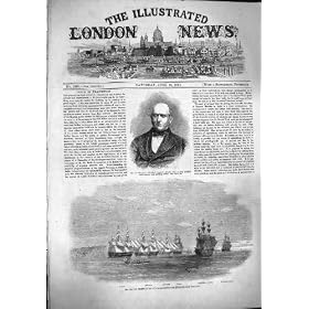 1861 CHARLES FRANCIS ADAMS BRITISH SHIPS WAR MARS QUEEN