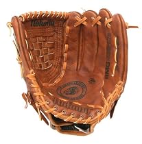 Nokona AMG600W-FP 12.5-Inch Closed Web Walnut Leather Fast Pitch Baseball Glove (Right-Handed Throw)
