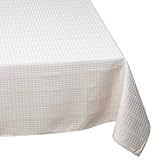 Bardwil Evolution 60 by 84-Inch Oblong / Rectangle Tablecloth, Linen