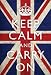 Keep Calm and Carry On (Motivational, Union Jack Flag) Art Poster Print - 13