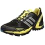 adidas Men's Supernova Riot Running Shoe,Graphite/Grey/Yellow,9 M