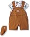 Carhartt Baby Boys Sets, Brown Farm, 24M