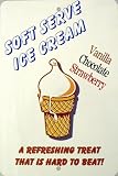 P - 2004 Soft Serve Ice Cream Parking Sign